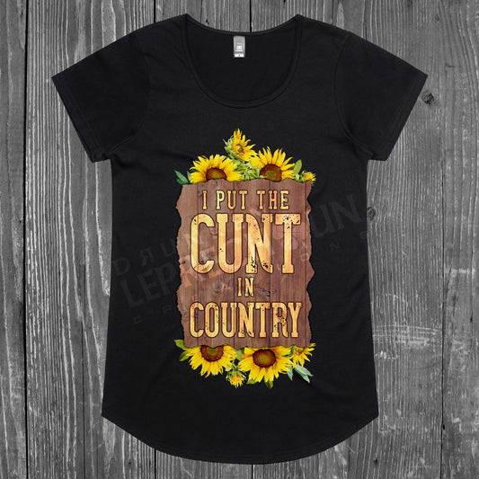 I Put the Cunt in Country